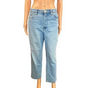 Blank NYC The Baxter Ribcage Straight Leg Denim Jeans Womens Size 27 High Rise